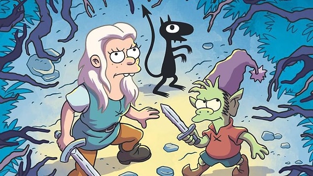 8. Disenchantment (2018-) - IMDb: 7.2