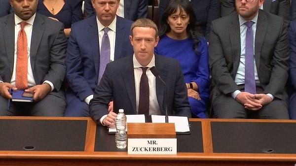5. Şirketin veri skandalının patlamasından sonra iki gün boyunca CEO Mark Zuckerberg, ABD Senatosu’na bağlı Adalet Komitesi'ne ifade verdi.