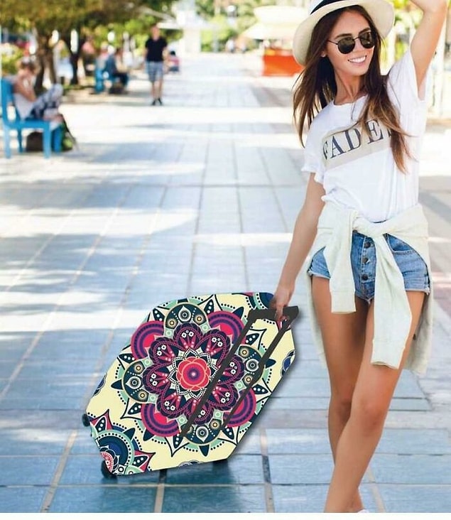 14. Bavul kılıfı satan bir mağazanın, korkunç shop yeteneği ile ortaya çıkan çalışma.