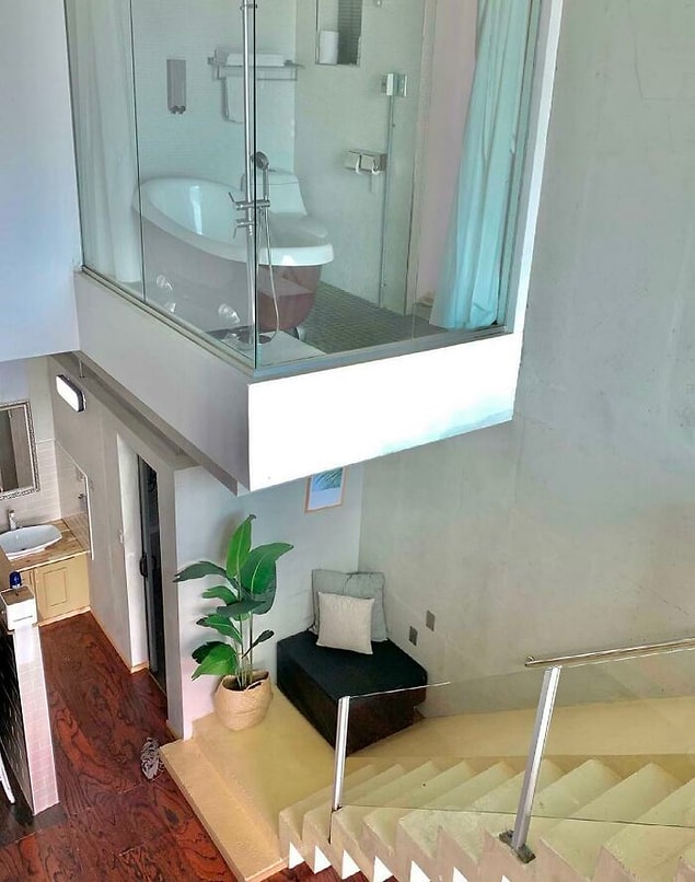 18. Alandan tasarruf eden kullanışlı bir lavabo...