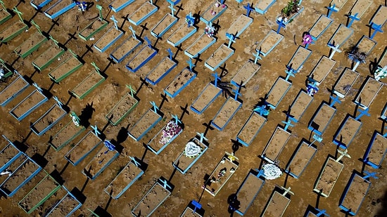 Brezilya'da Koronavirüs Nedeniyle Ölenlerin Sayısı 580 Bini Aştı