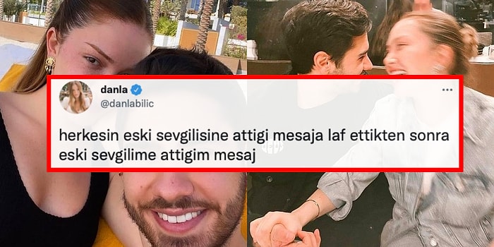 Aradığı Aşkı Bulduğunu Zannederken Sevgilisiyle Yolları Ayrılan Danla Bilic'in Attığı Tweet Hepimizi Güldürdü