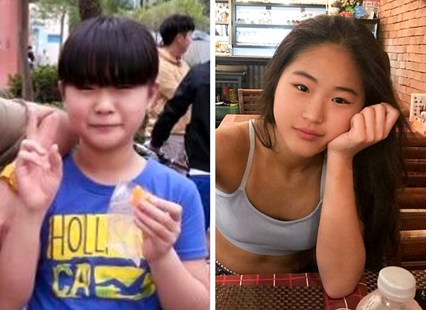 9. "14 vs 20, göbeğim gitti, bronzlaştım ve gözlerimi ortaya çıkarttım."