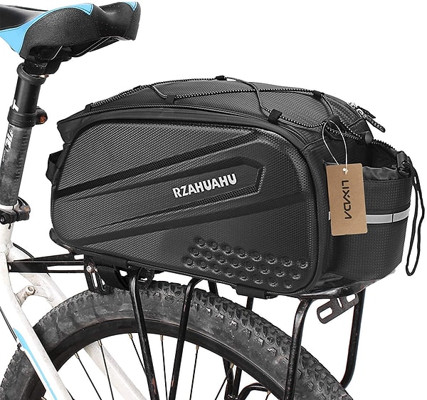 17. Çok fonksiyonlu bisiklet arka koltuk çantası su geçirmez!😍