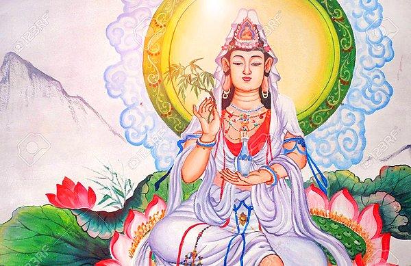 6. Guan Yin - Merhamet tanrıçası.