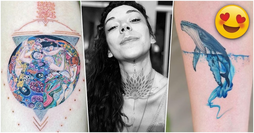 Dünyanın İlk ve Tek İp Baskısı Dövme Stilini Sanatla Harmanlayıp Bedene İşleyen Derya Yılmaz'ı Görmelisiniz!😍