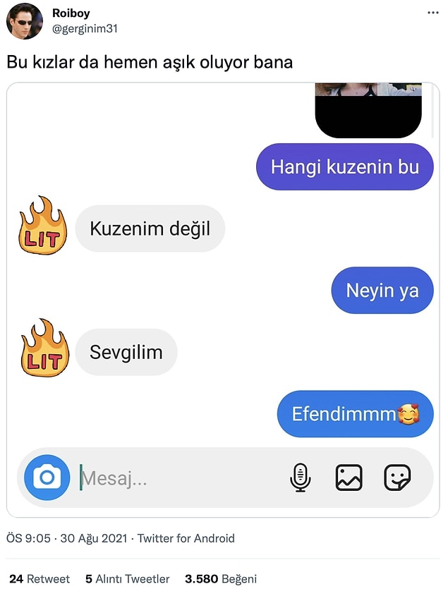 7. Belki tutar...