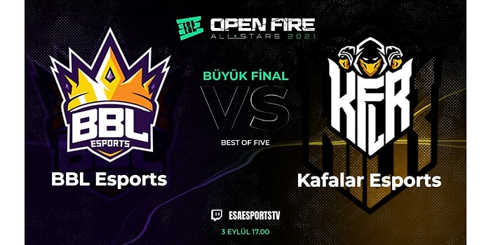 VALORANT ESA Open Fire All Star Turnuvasının Büyük Finali Bugün Oynanacak