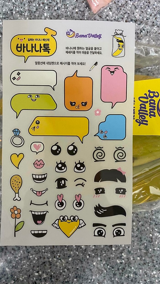 5. Muzlarla beraber stickerlar satılıyor. Böylece yaratıcılığınızı konuşturup, eğlenebilirsiniz.