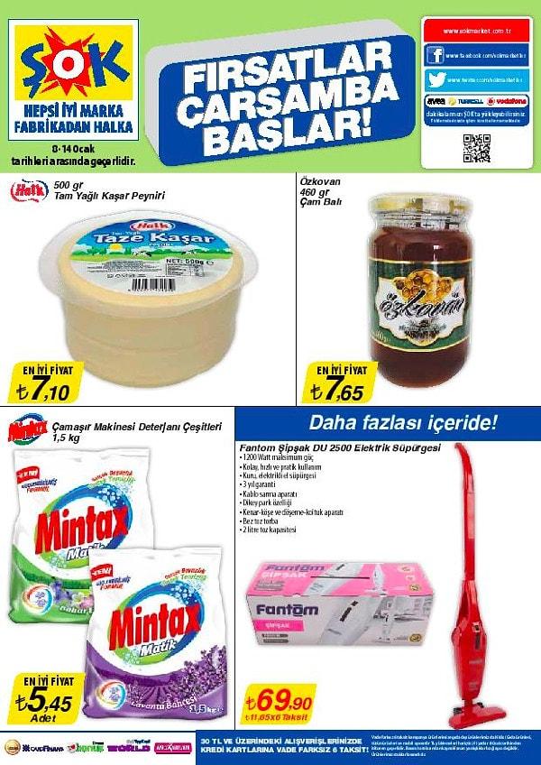 Aşağıda 2014 yılına ait fiyatları bulunan Kaşar Peyniri şu an 25 TL, Deterjan 14 TL, Bal ise 16,90 TL