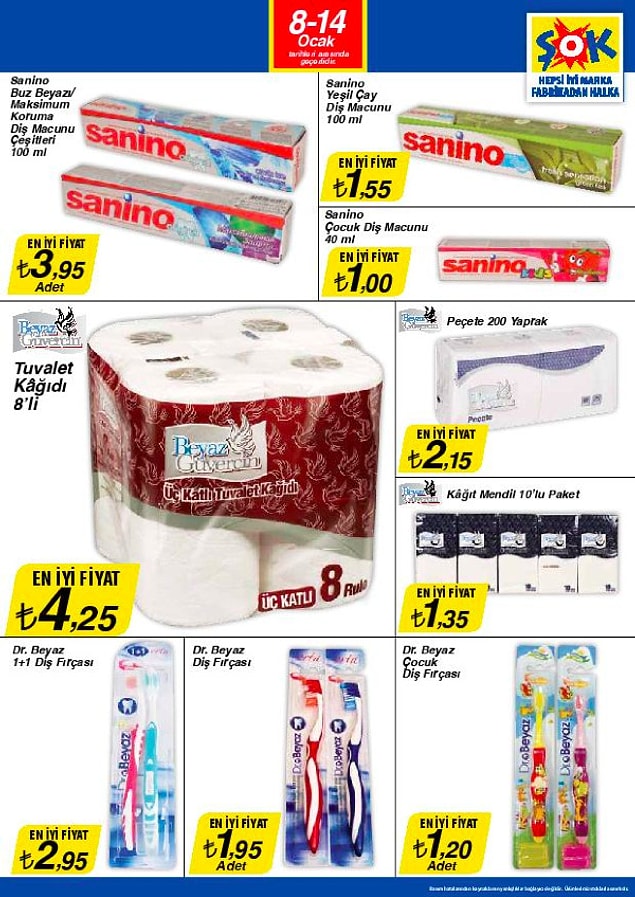 Son zamanların en çok zam gören hazır tüketim ürünlerinden 8'li tuvalet kağıdının şu anki ortalama fiyatı 23 TL