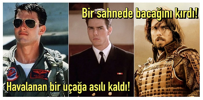 Yüzü Aşktan Yana Gülmeyen Başarılı ve Yakışıklı Aktör Tom Cruise'un En Çok Sevilen Filmleri