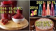 2014 Yılında Aldığımız Ürünlerin Bugünkü Fiyatlarını Gördüğünüz An Gözünüzden Yaşlar Akacak