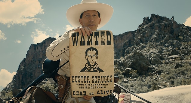 8. The Ballad of Buster Scruggs / Vahşi Batı Hikâyeleri (2018) - IMDb: 7.3