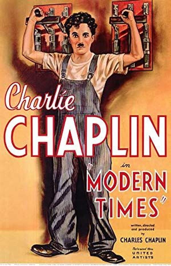 1. Modern Times / Modern Zamanlar (1936) - IMDb: 8.5