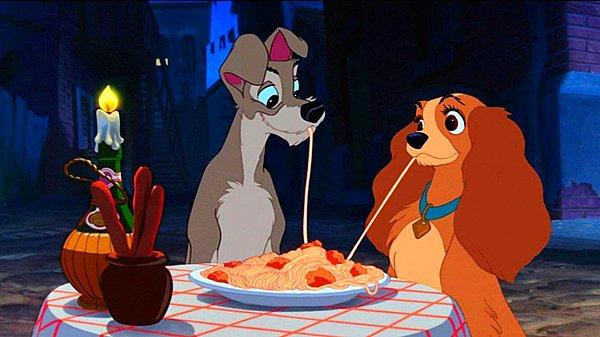 6. Lady and the Tramp / Lady ve Tramp (1955) - IMDb: 7.3