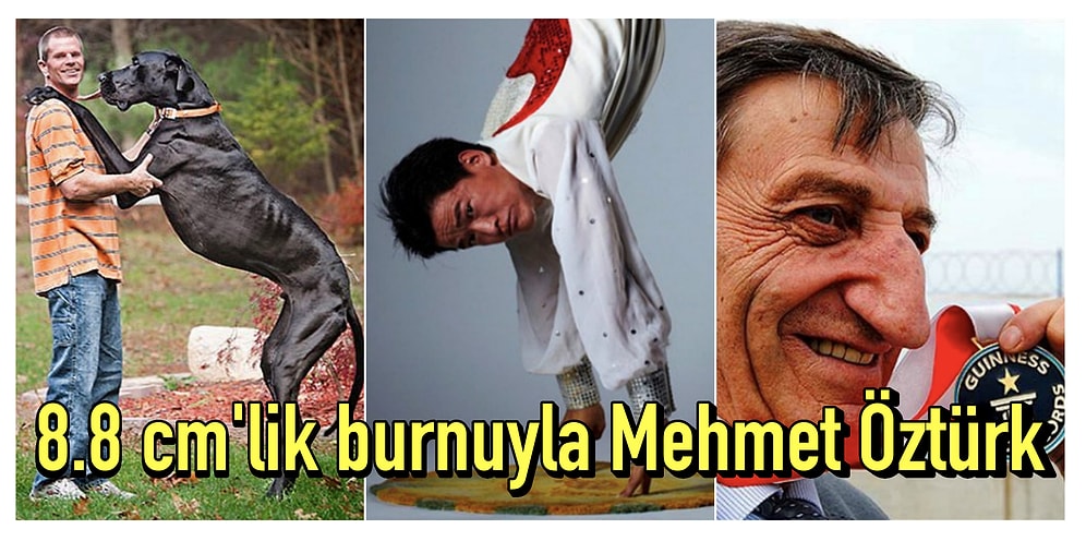 Eriştesinden Gelinliğine Guiness'e Konu Olarak Herkesi Şaşırtan Rekorlar