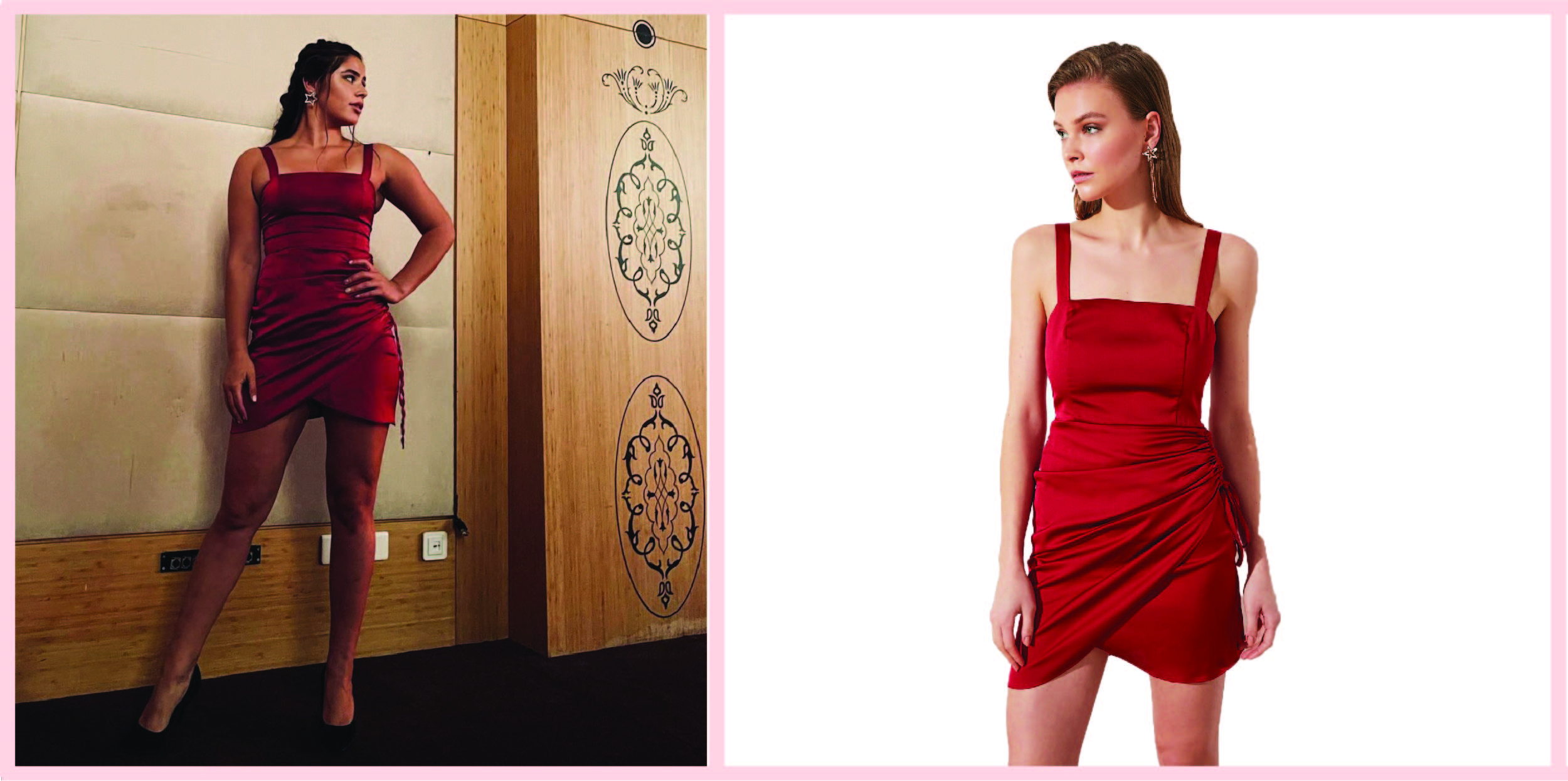 Ayşe Yılmaz&x27;ın Saten Elbise Seçimi.