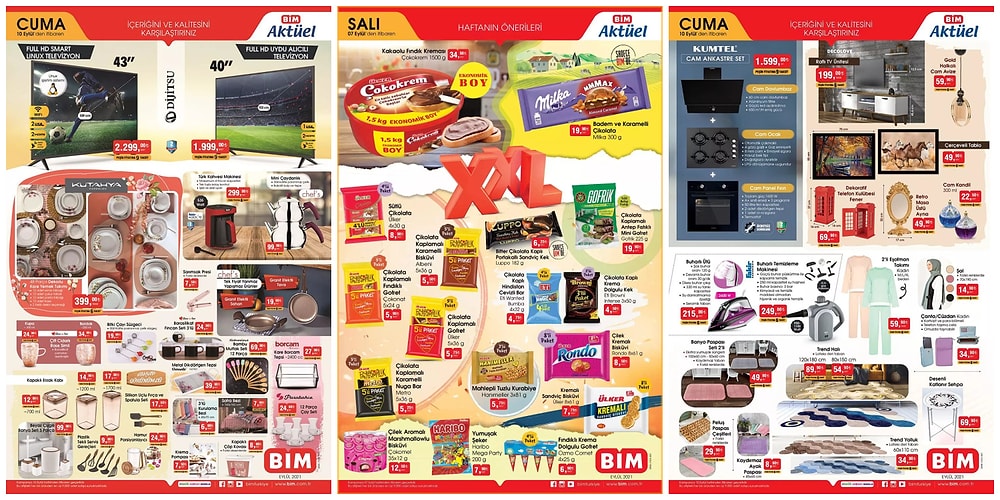 7 - 10 Eylül BİM Aktüel İndirim Kataloğu