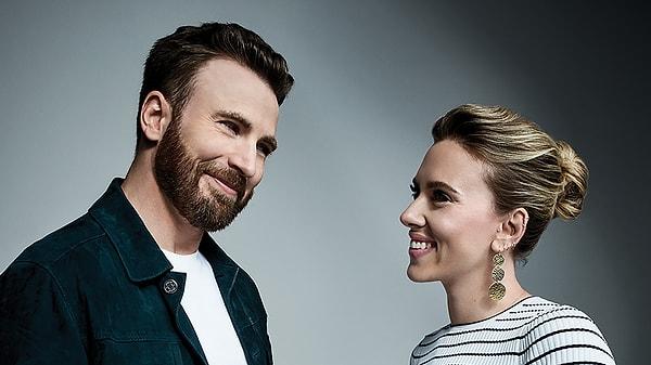 8. Scarlett Johansson ve Chris Evans, Apple yapımı Ghosted filminin başrollerini üstlenecek.