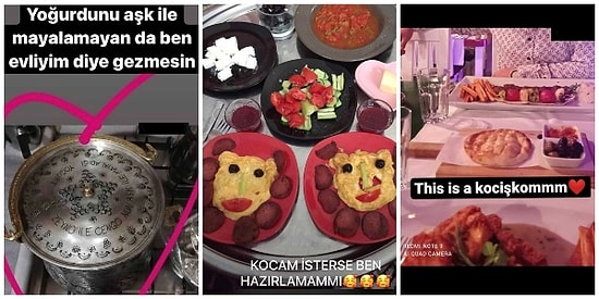 Yemek Fotoğraflarına Yazdıkları Açıklamalarla Kime Ne Gönderme Yaptıklarını Anlayamadığımız Kişiler