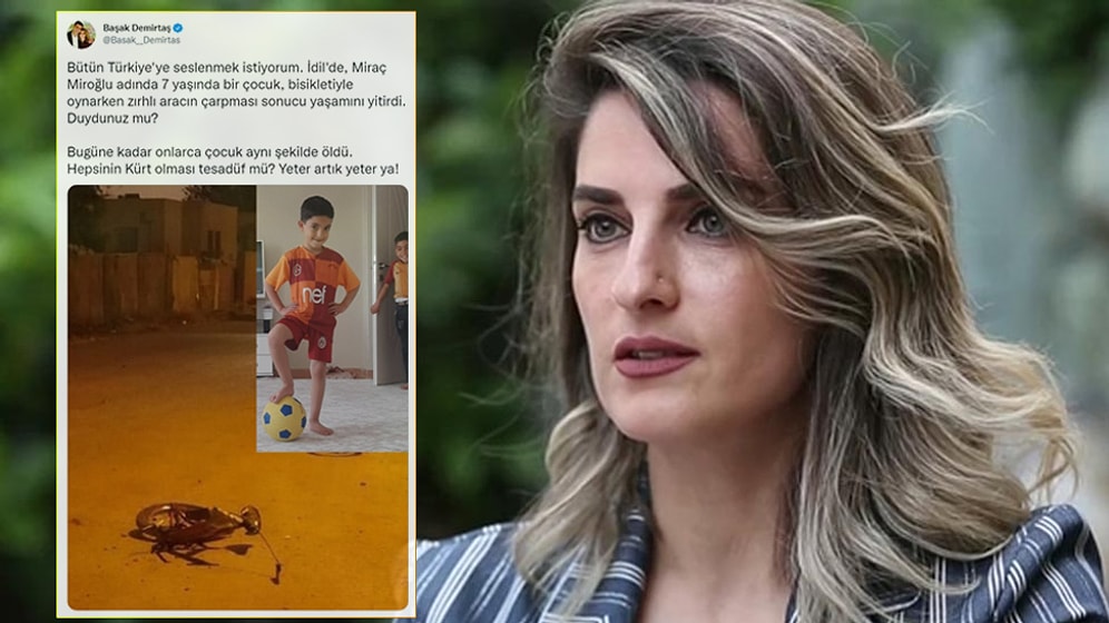 Başak Demirtaş'tan 'Miraç Miroğlu' Paylaşımı: 'Bugüne Kadar Onlarca Çocuk Aynı Şekilde Öldü'