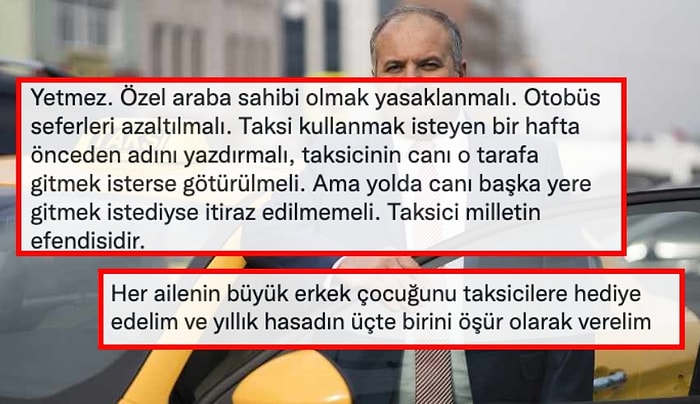 İstanbul Taksi Problemine Zamla Çözüm Sunan Taksiciler Esnaf Odası Başkanı Aksu'ya Tepkiler Gecikmedi