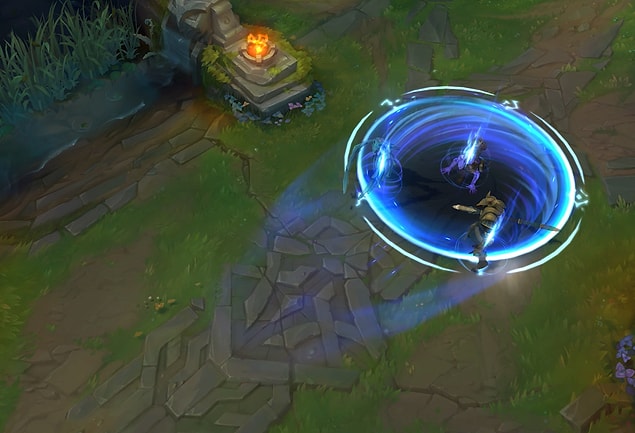 NASR Esports'un kazanma koşulu ne? Bu maçın belirleyici şampiyonu Ryze ve yeteneği Mekan Sapması.