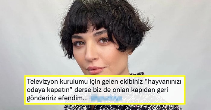 Televizyon Kurulumu İçin Gelen Ekibi Evcil Hayvanından Dolayı Geri Döndüren Gonca Vuslateri'ye Gelen Tepkiler