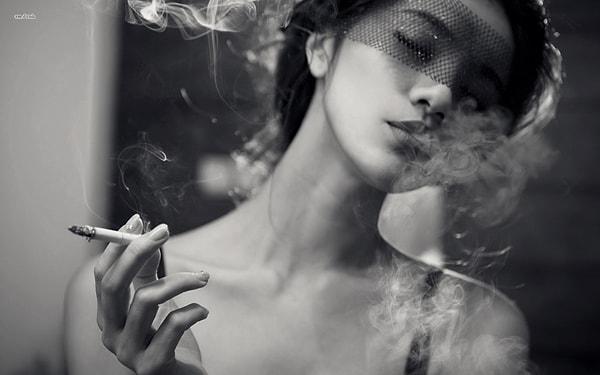 2. Sigara kullanımında kadınların oranı erkeklerin yaklaşık dörtte biri.