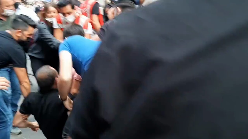 Polis Amirinden Barış Günü Açıklamasına Katılan Kadına: 'Bırakın Gitsin Şu O....'