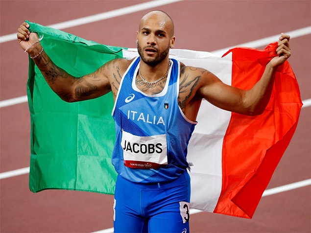 6. 2020 Tokyo Olimpiyat Oyunları'nda 100 Metre erkekler 🥇