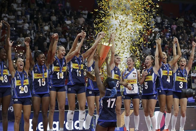 2. Kadınlar voleybolda Avrupa şampiyonluğu 🏆