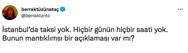 Ünlüler bile artık bu duruma isyan ediyor. Taksicilerin sundukları bahaneler, binlerce vatandaşı böylesine çirkin bir sistemde mağdur etmeleri artık can sıkıyor haliyle.