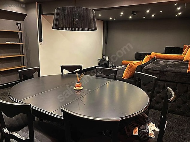 Evin kullanım alanı brüt 140 m2 ve 2+1. Gerçekten 2 oda 1 salon eve anca bu kadar hayal dünyası sığdırılabilirdi :)