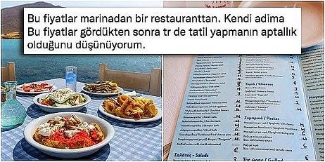 Yunanistan'daki Restoranın Menüsünü Görünce Türkiye'de Nasıl Kazıklandığımızı Acı Şekilde Anlayacaksınız
