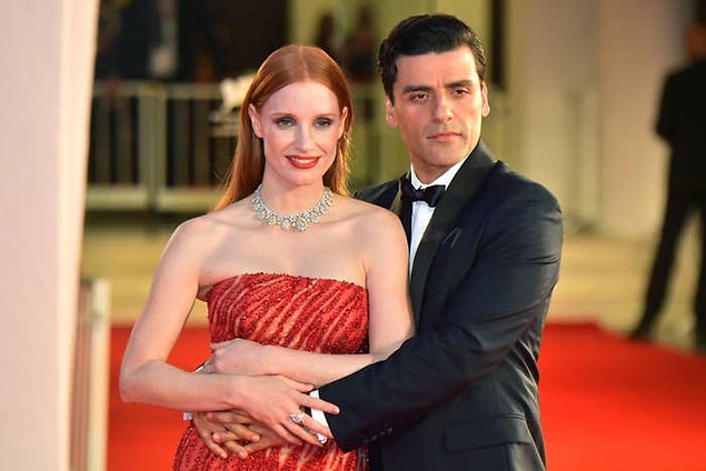 Festivale katılan başrol oyuncuları Jessica Chastain ve Oscar Isaac ise geceye damgasını vurdular.