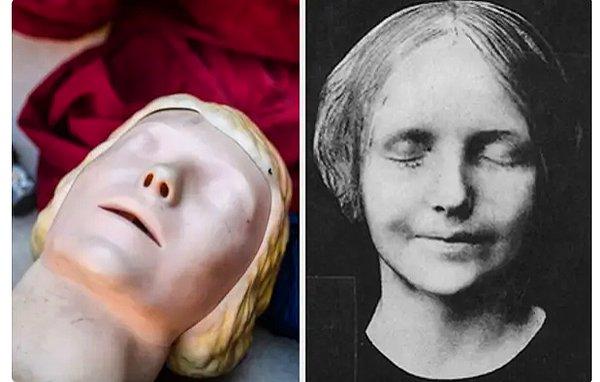 9. İlkyardım eğitimlerinde kullanılan cansız mankenin yüzü, 16 yaşındaki ölü bir kıza ait.