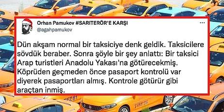 Anadolu Yakası'na Giden Arap Turistleri Şeytanın Bile Aklına Gelmeyecek Bir Yöntemle Dolandıran Taksici