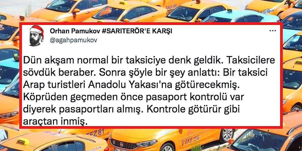 Anadolu Yakası'na Giden Arap Turistleri Şeytanın Bile Aklına Gelmeyecek Bir Yöntemle Dolandıran Taksici