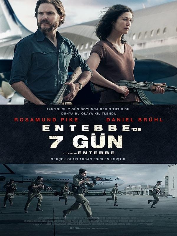 15. 7 Days in Entebbe / Entebbe'de 7 Gün (2018) IMDb: 5.8