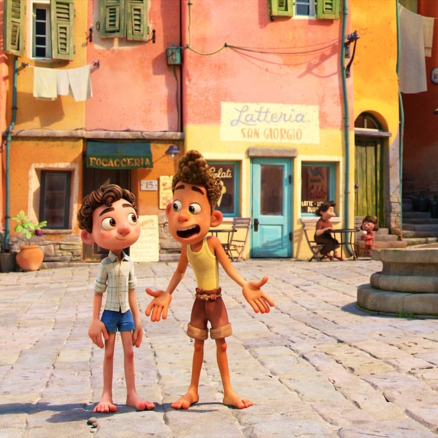 10. Luca filmindeki iki karakterin de adı, İtalyanca balık adıdır.