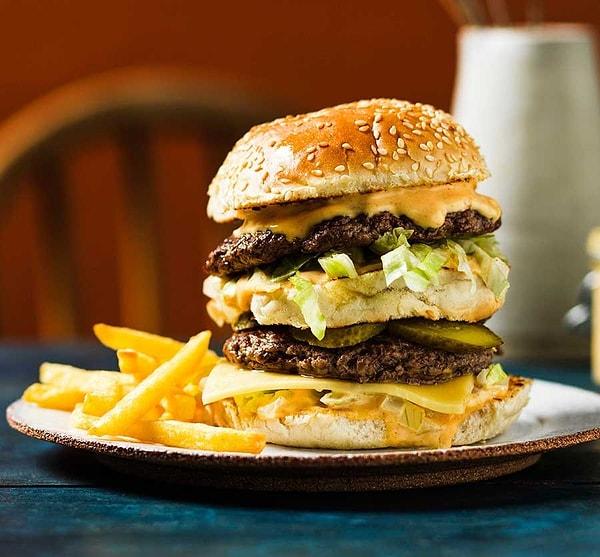 Double cheeseburger: 8 dakika 8 saniye