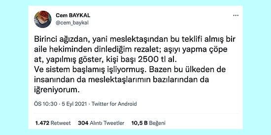 Salgında Yeni Tehlike: Aşı Olmak İstemeyenlerin Para Karşılığında Aşılıymış Gibi Gösterilmeleri