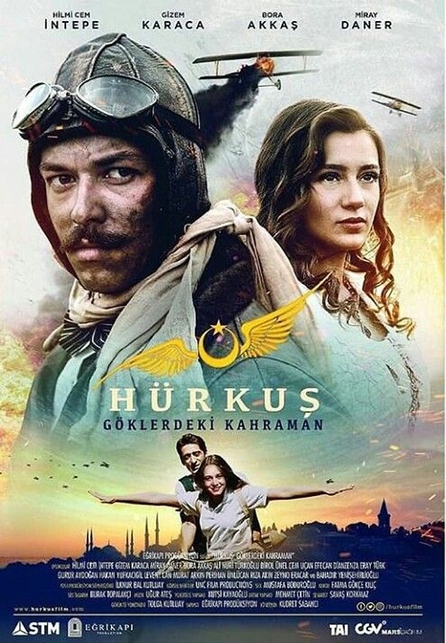 15. Hürkuş: Göklerdeki Kahraman (2018) - IMDb: 5.6