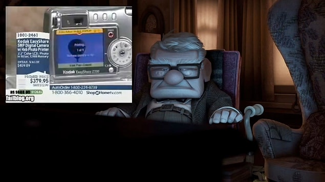 13. Up (2009) filminde televizyondan gelen ürün tanıtım reklam sesi gerçek bir reklama ait.