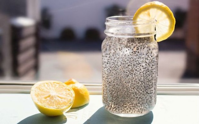 3. Chia ve limon karışımı