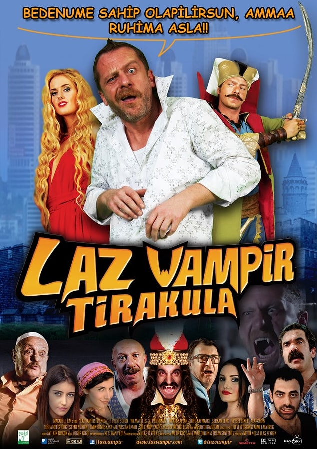 11. Dracula ile ilgili belki yüzlerce film vardır ancak "Laz Vampir Tirakula" kuşkusuz aralarından en fantastik olanı.