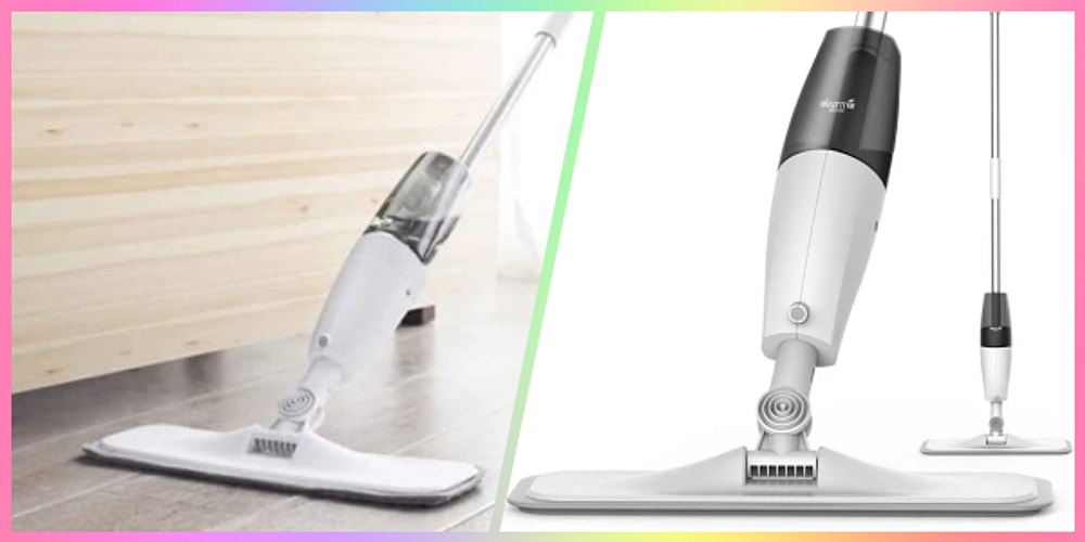 360 Derece Döneni Bile Var! Temizlik Hastalarının Aşkla Kullandığı Püskürtmeli Moplar