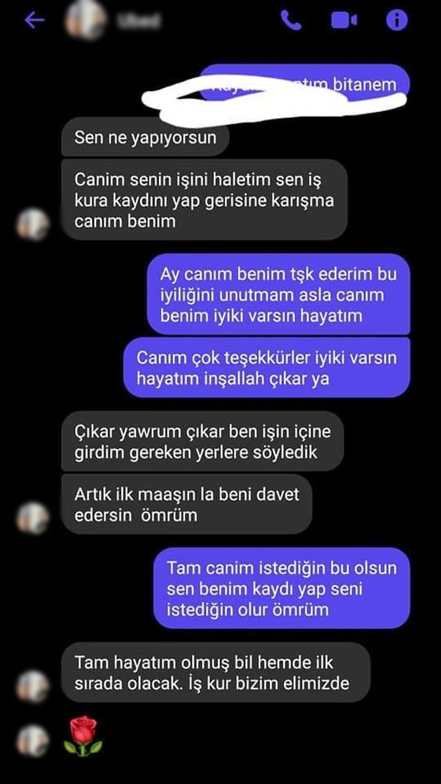 "Tamam hayatım olmuş bil hem ilk sırada olacak"